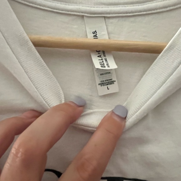 Women’s white “Nope!” t-shirt - Picture 3 of 3